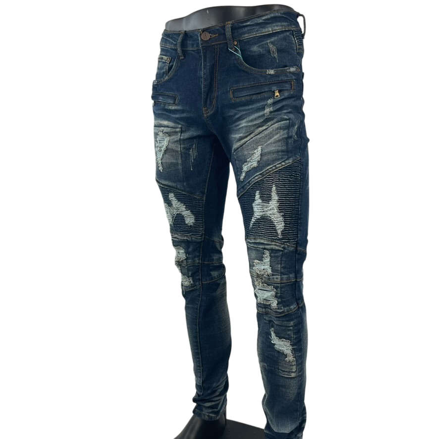 Multi Design Blue Jean