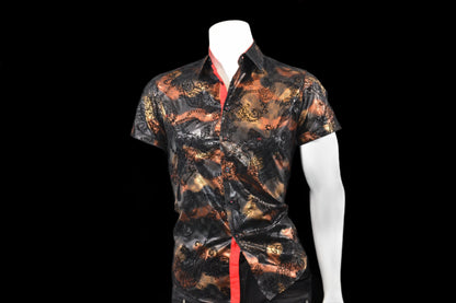 Black Multi Style Short Sleeve Shirt