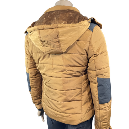 Tan Puffer Jacket