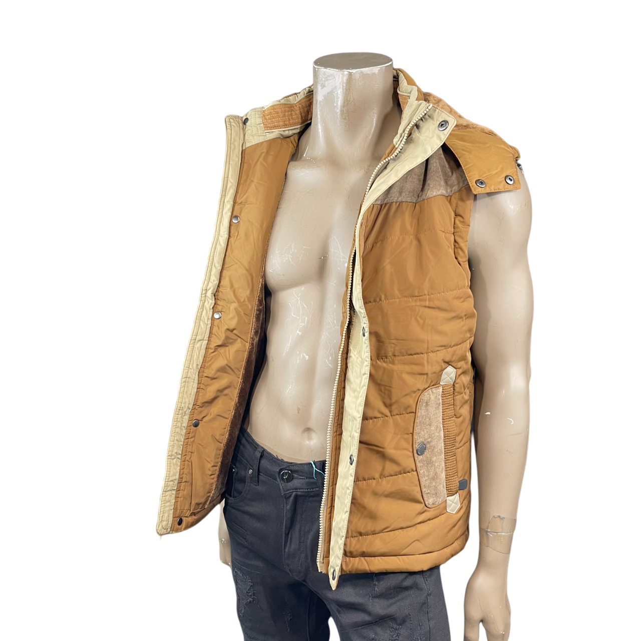 Tan Vest Jacket