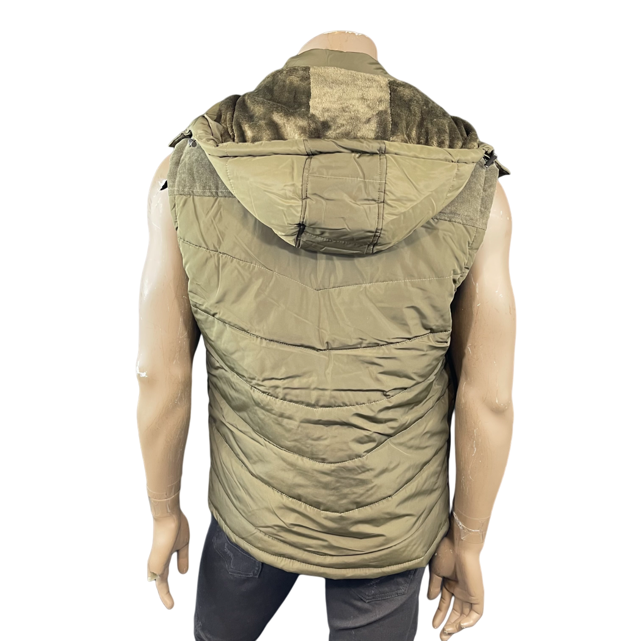 Olive Vest Jacket